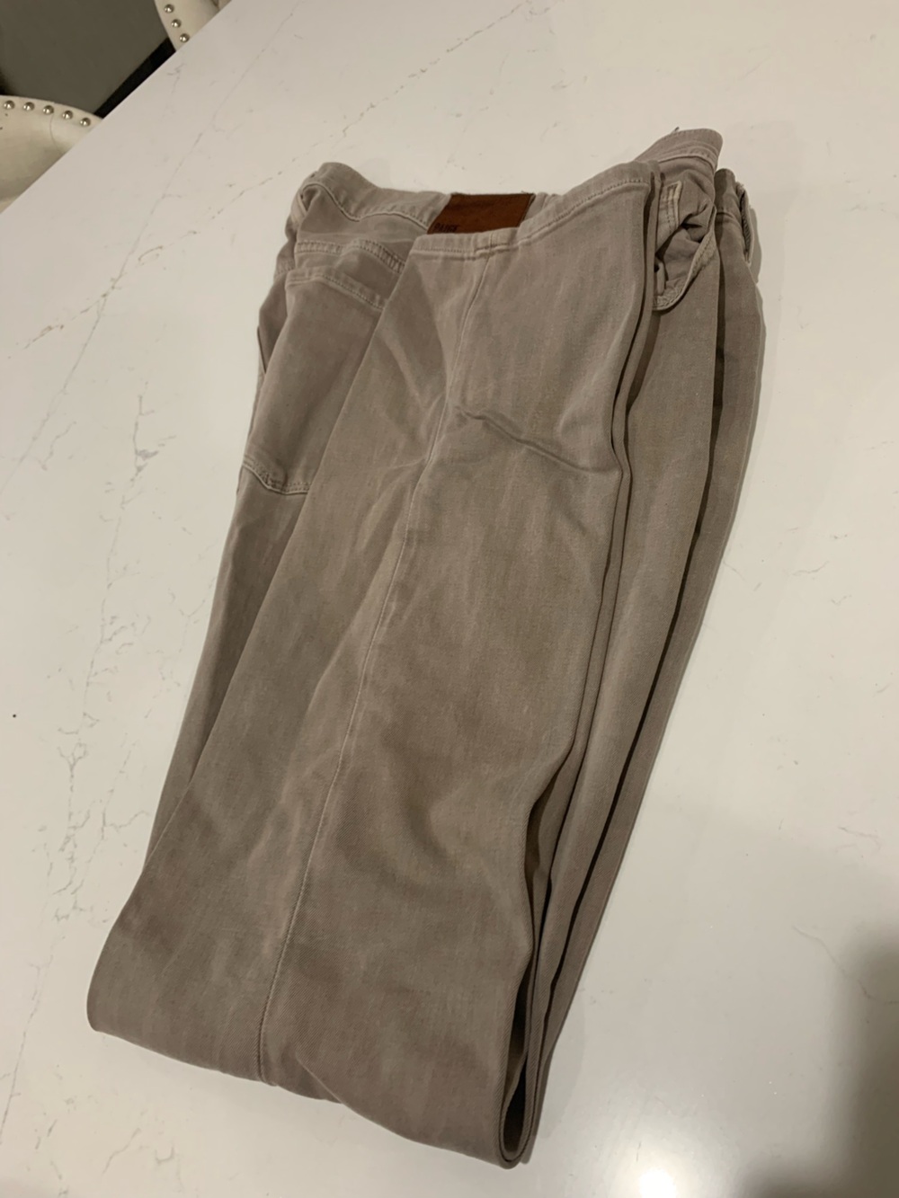 PAIGE Federal Slim Straight Leg Jeans
Natural Stone Size 34